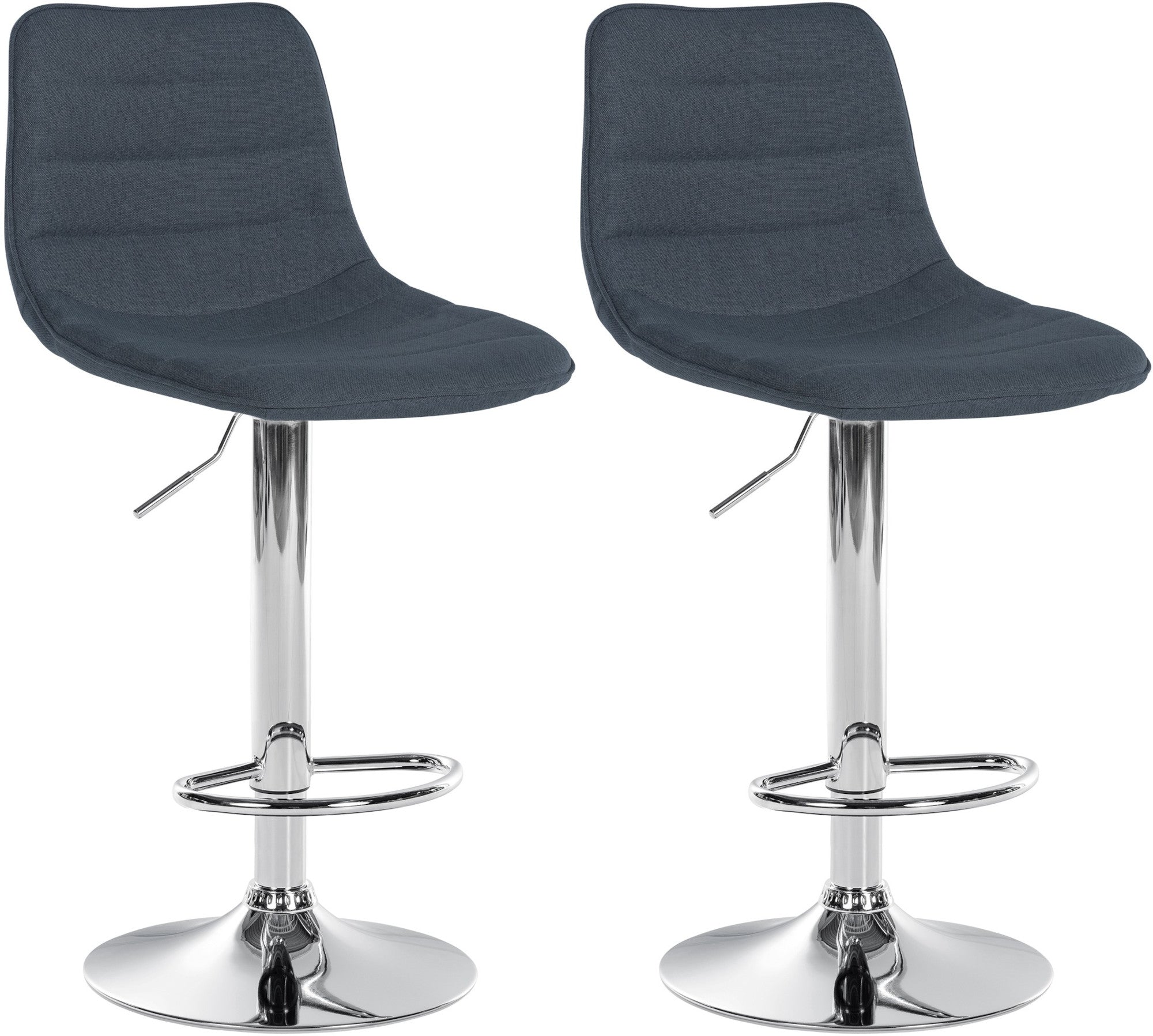 Set van 2 barkrukken Lex stof