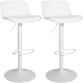 Set of 2 bar stools Almada imitation leather