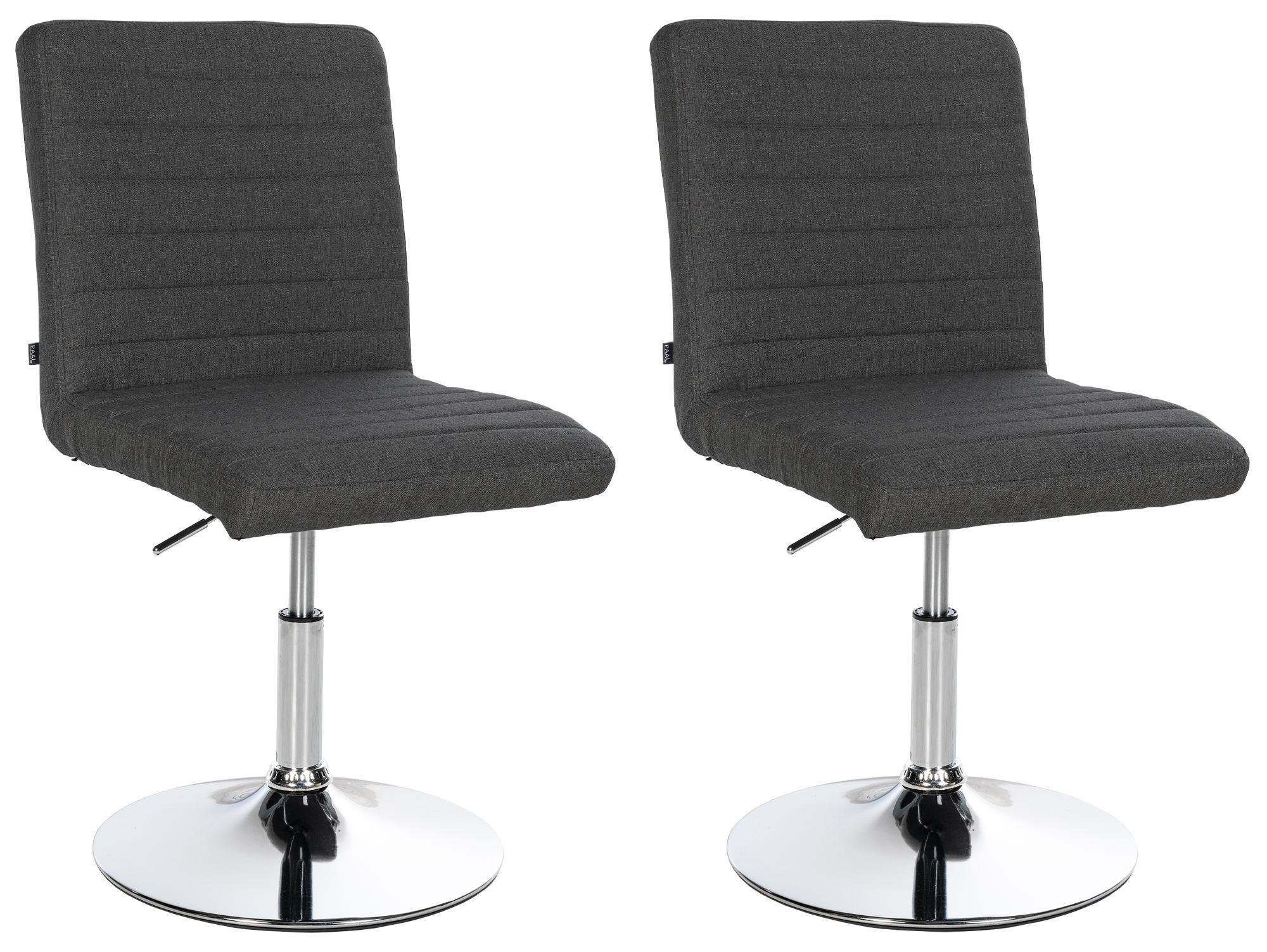 2er Set Esszimmerstuhl Elvas Stoff