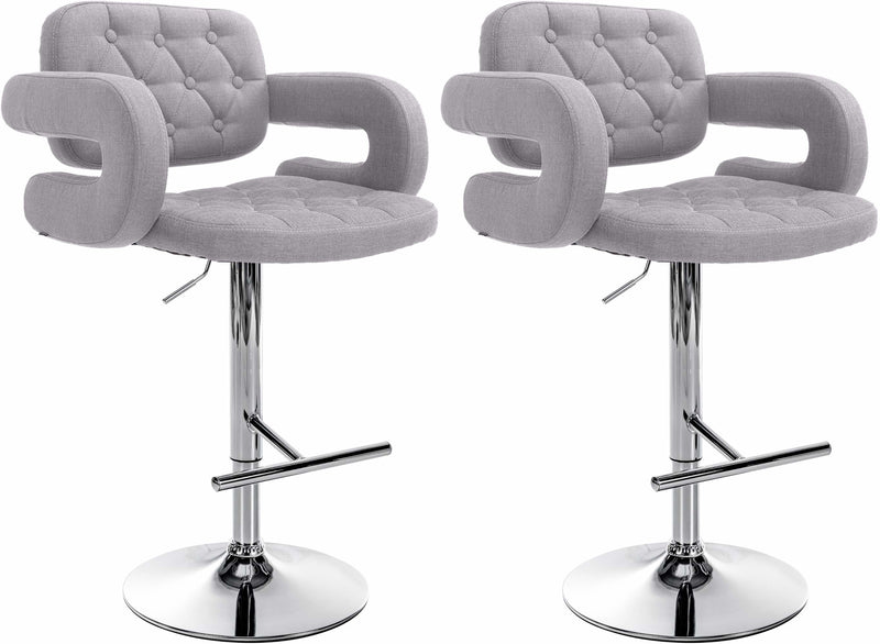 2er Set Barhocker Dublin Stoff