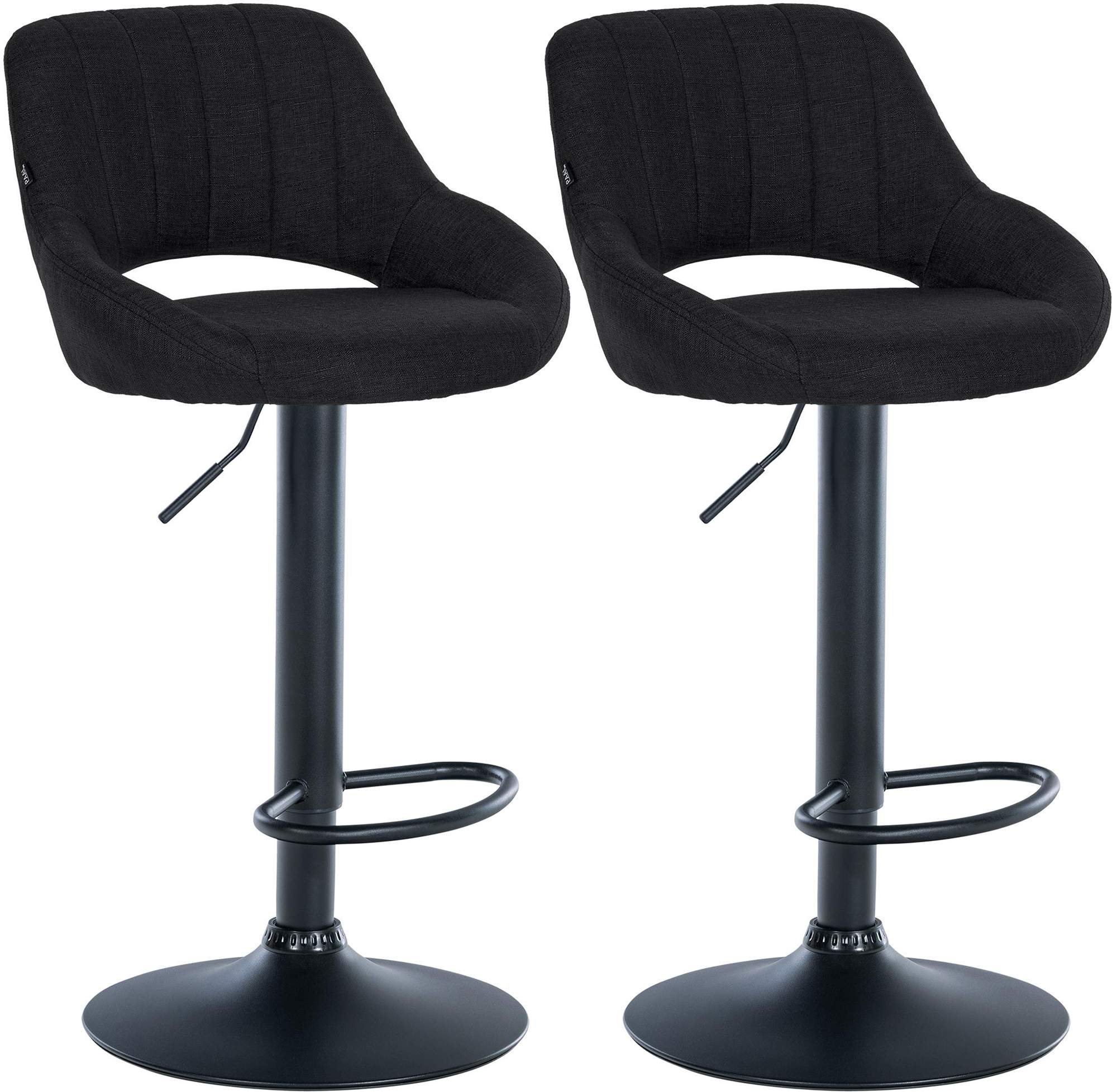 2er Set Barhocker Milet Stoff