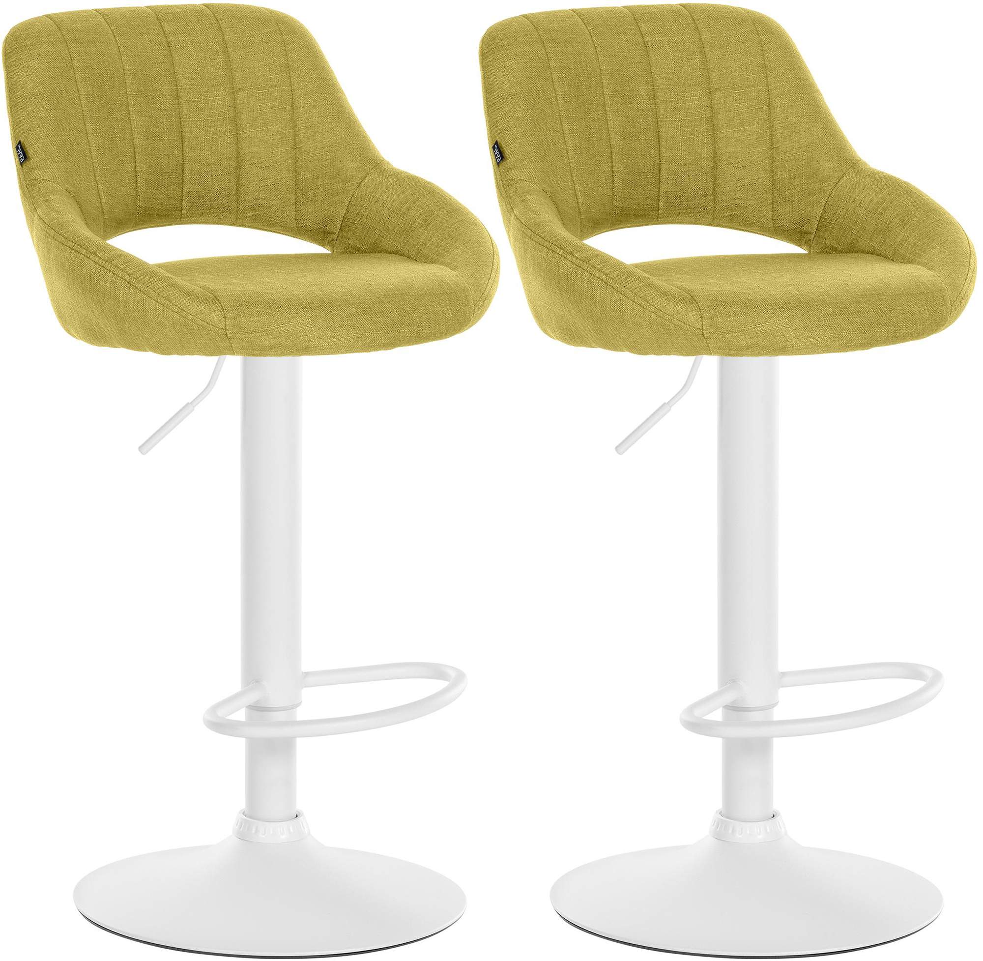 2er Set Barhocker Milet Stoff