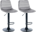 2er Set Barhocker Lex Samt
