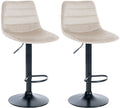 2er Set Barhocker Lex Samt