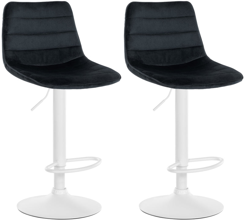 2er Set Barhocker Lex Samt
