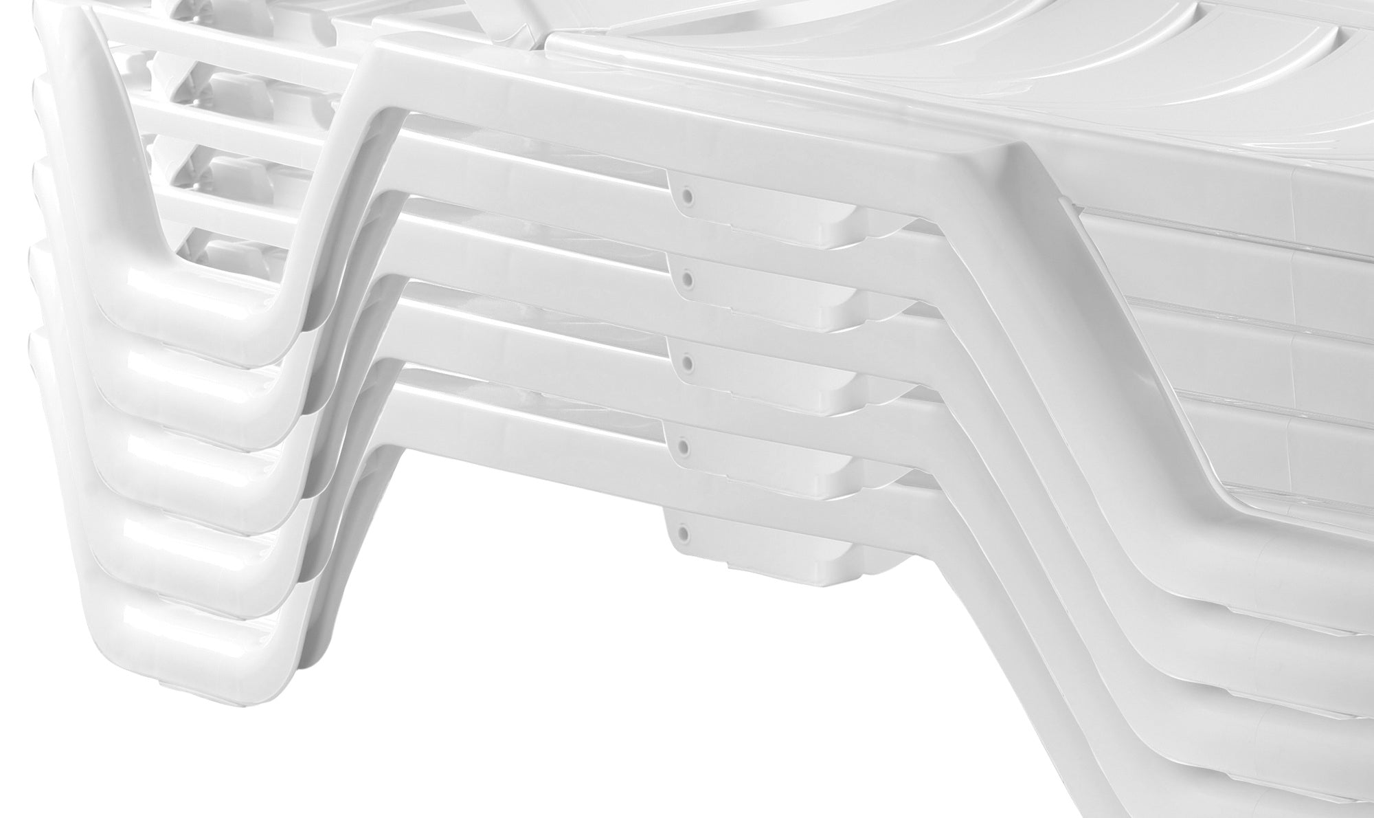 Set of 4 Bahama sun loungers