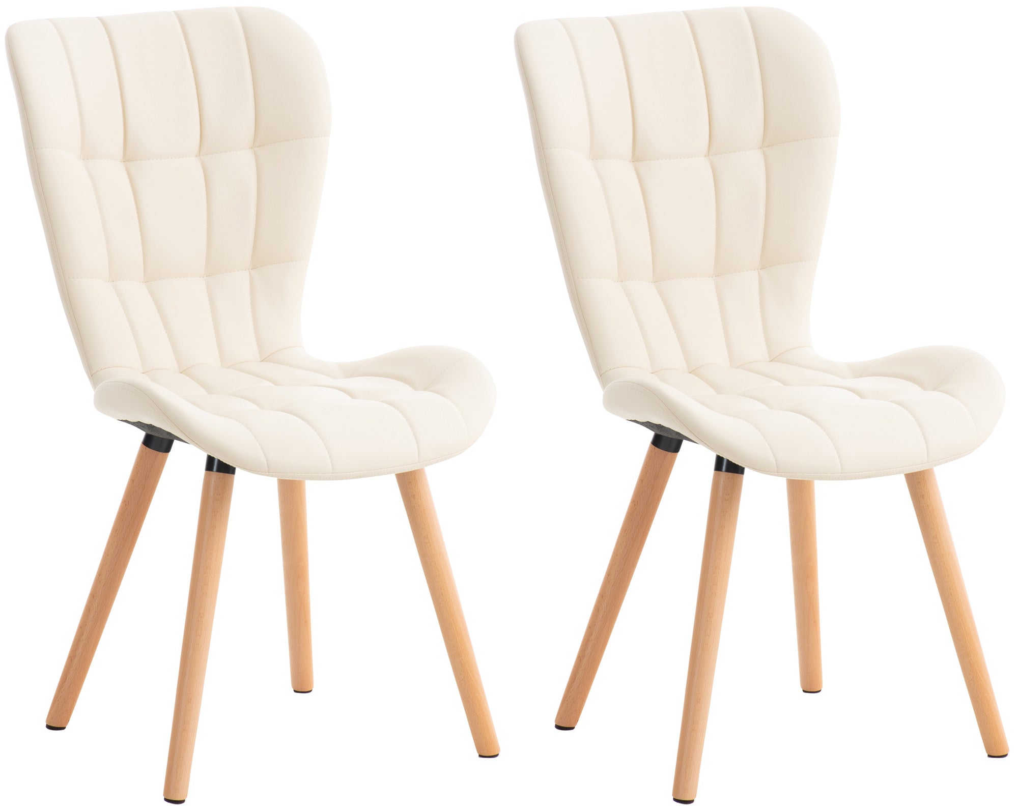 Set van 2 Elda eetkamerstoelen