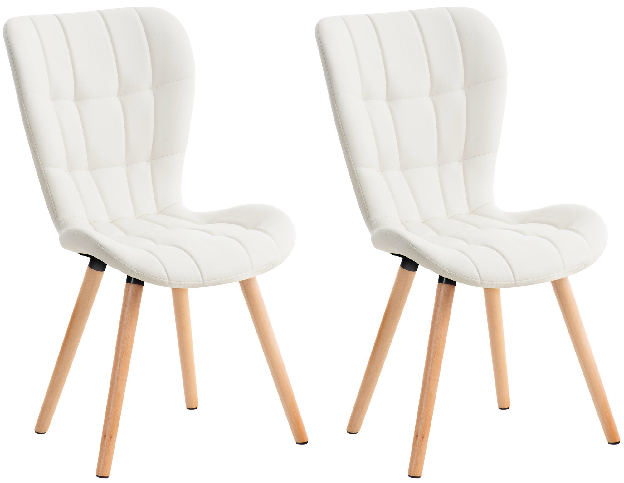 Set van 2 Elda eetkamerstoelen