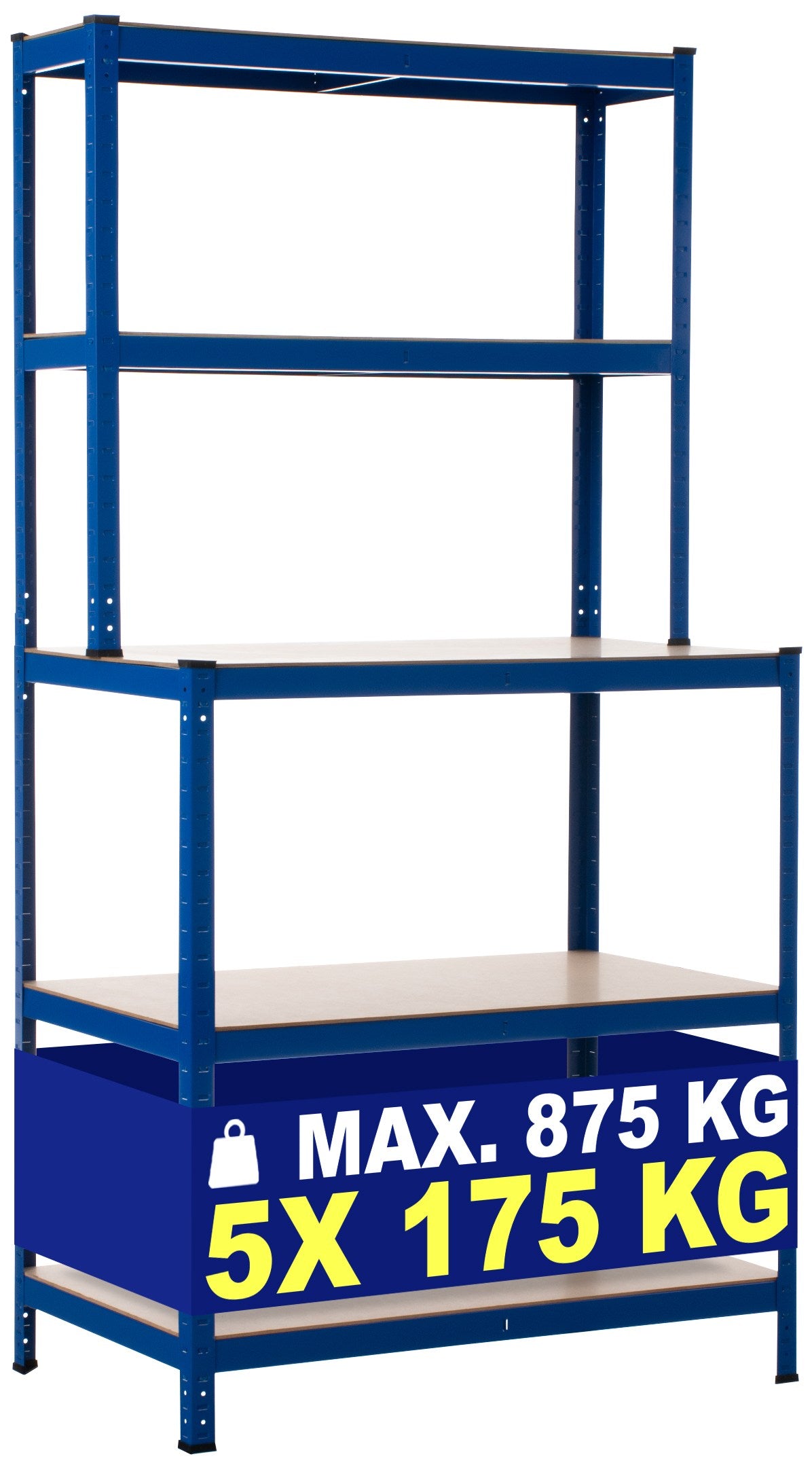 Steckregal mit Werkbank