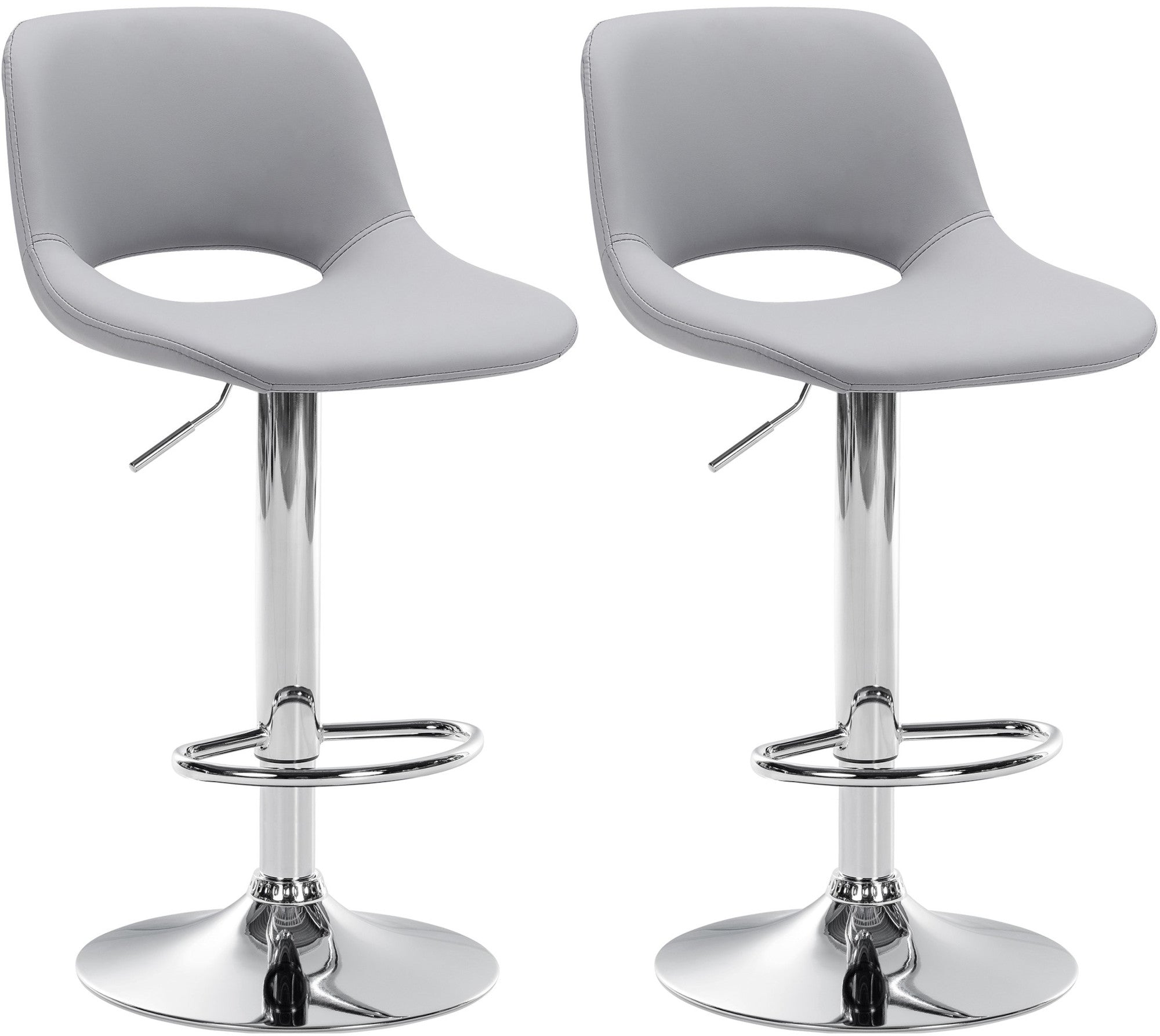 2er Set Barhocker Camden Kunstleder