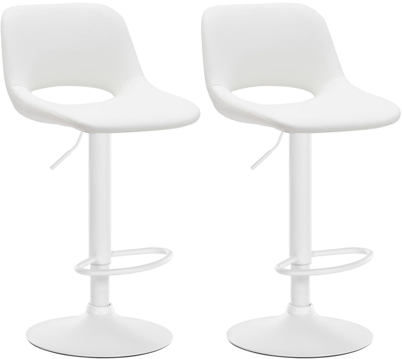 Set van 2 barkrukken Camden kunstleer