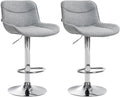 2er Set Barhocker Vonore Stoff