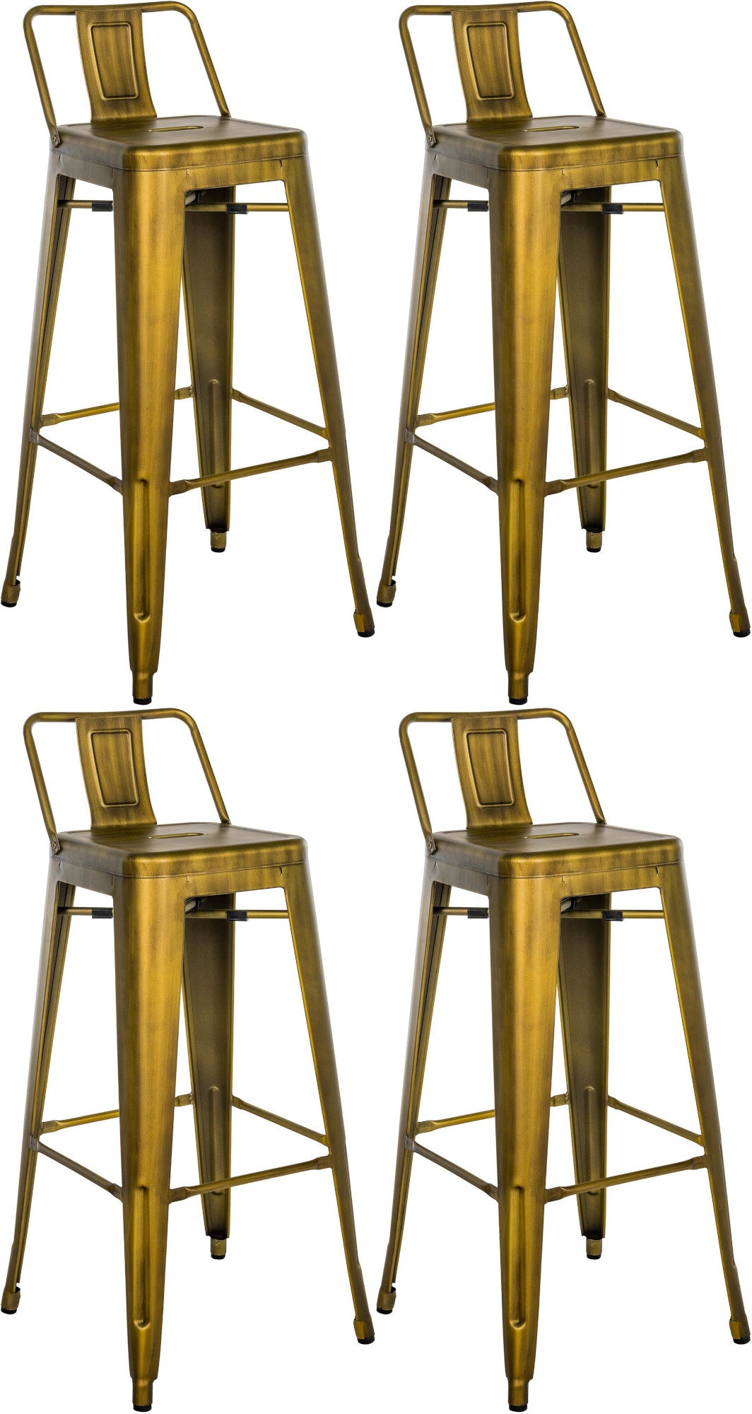 set van 4 Mason barkrukken