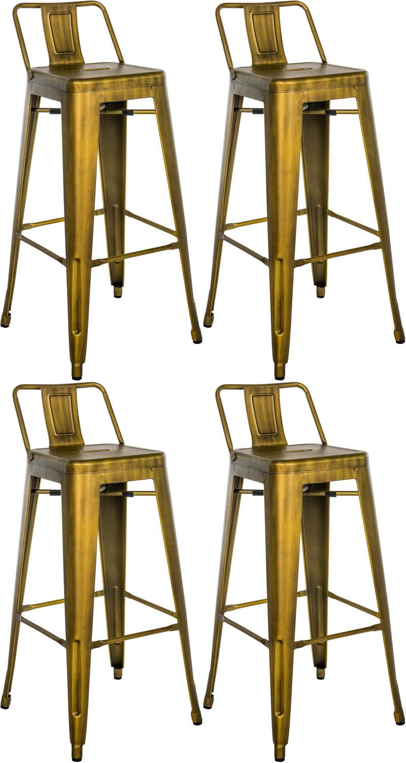 set van 4 Mason barkrukken