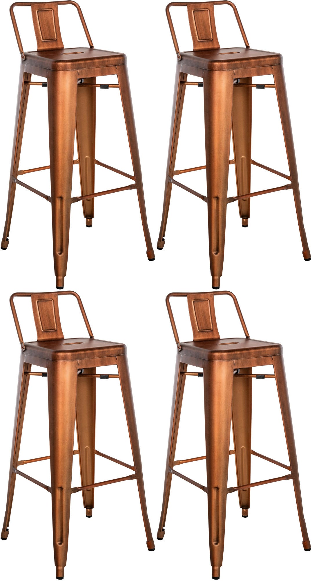 set van 4 Mason barkrukken