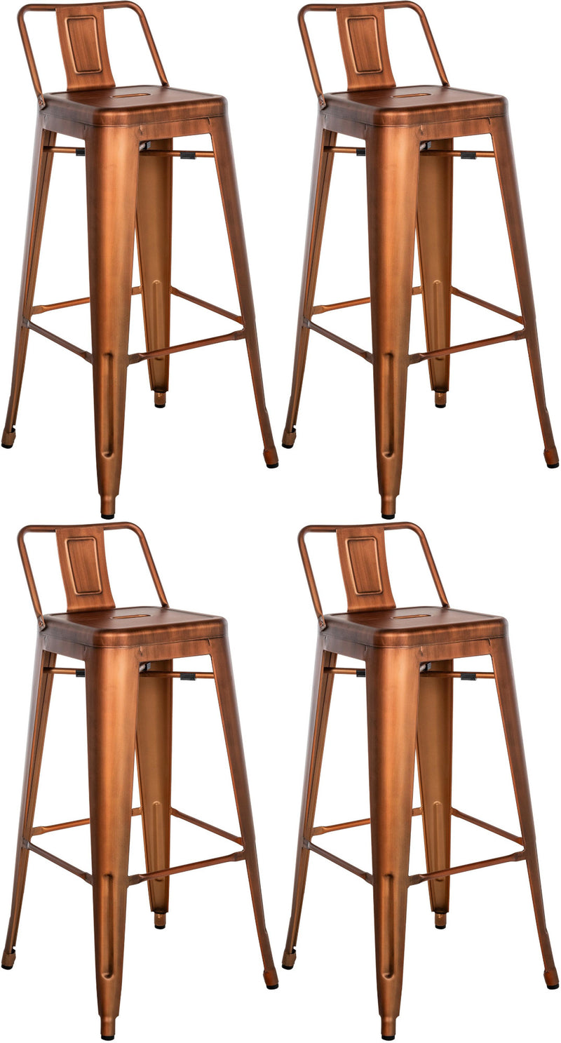 set van 4 Mason barkrukken