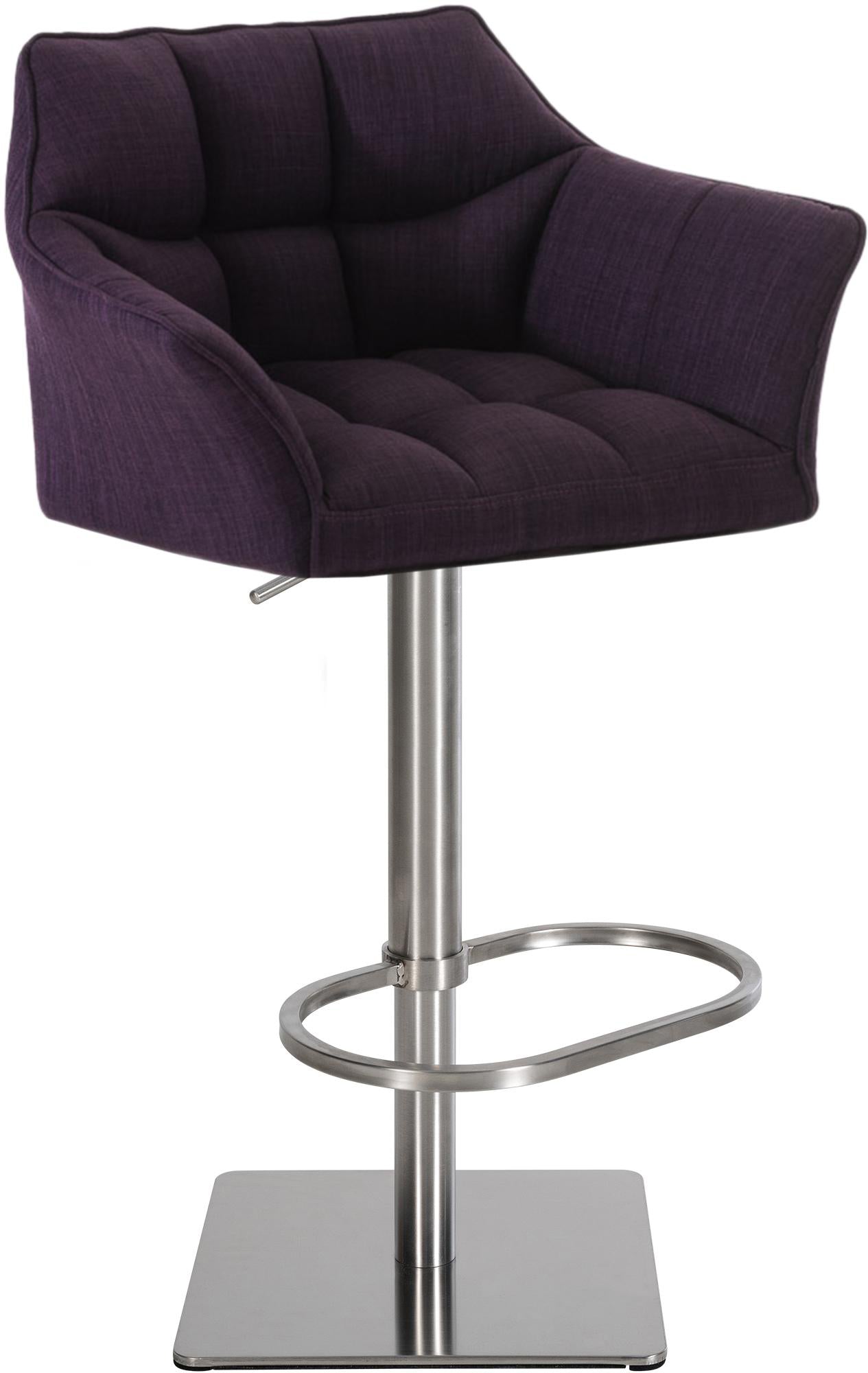 Damaso bar stool with fabric cover