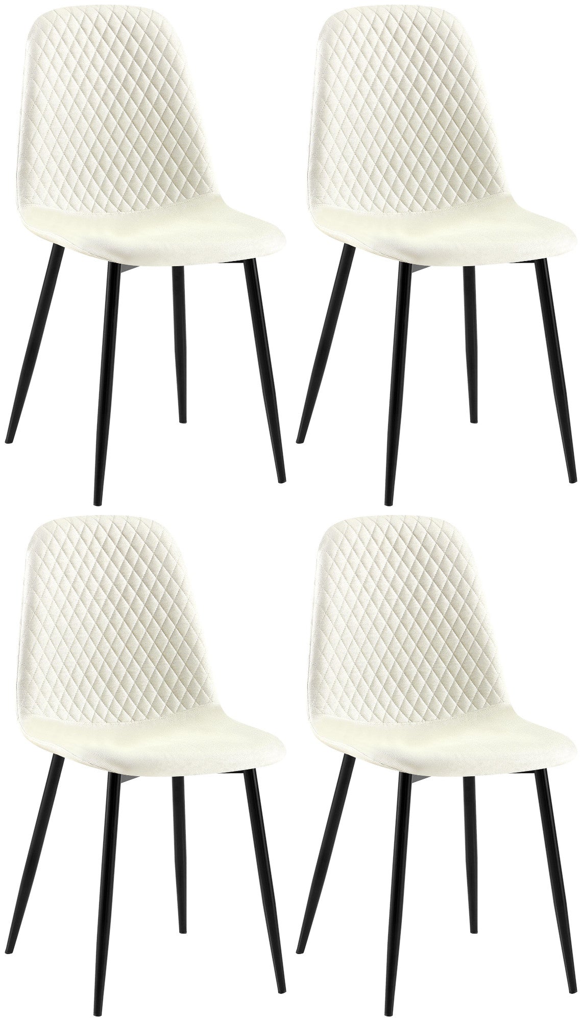 Set van 4 Giverny-stoelen