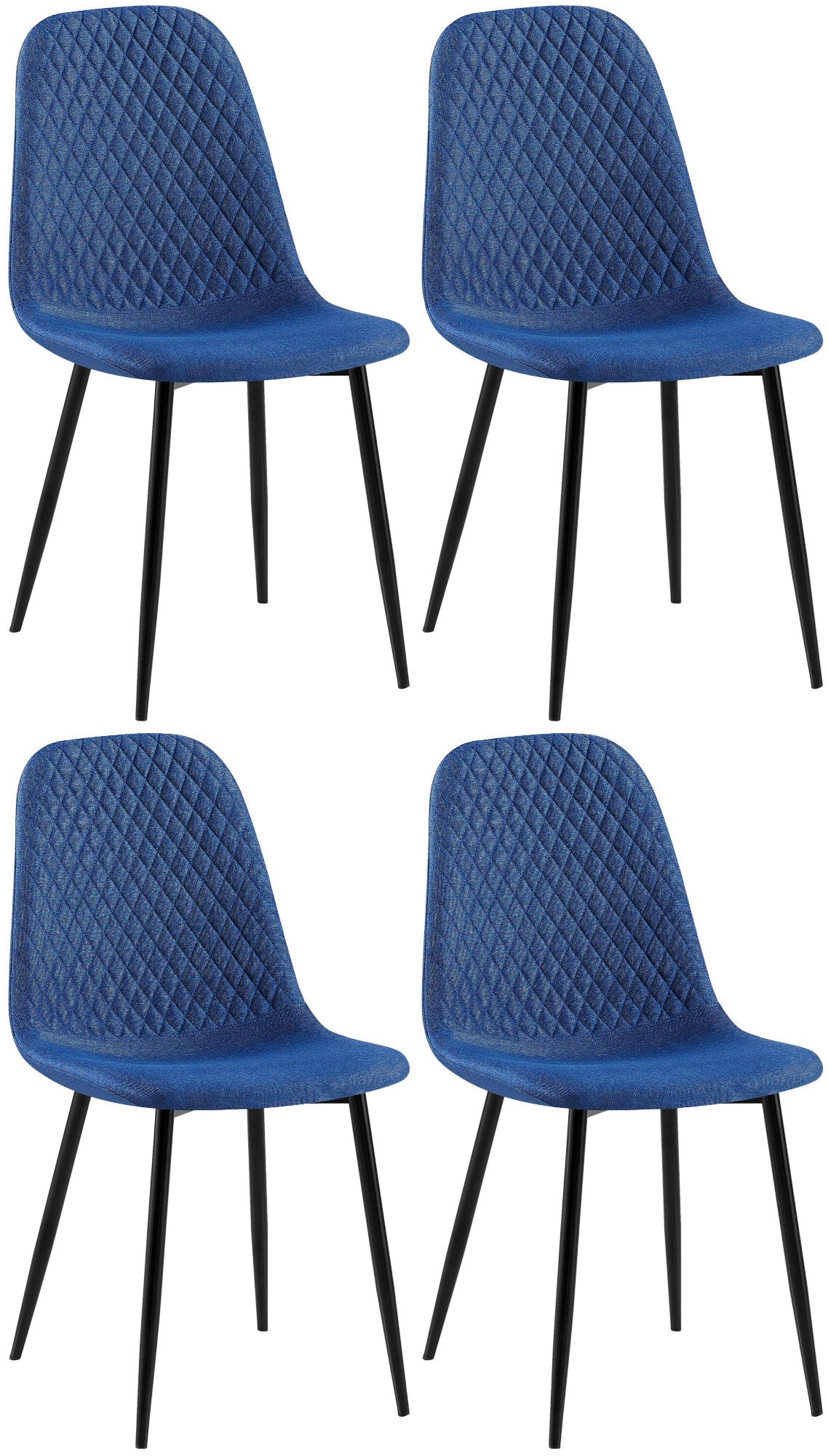 Set van 4 Giverny-stoelen