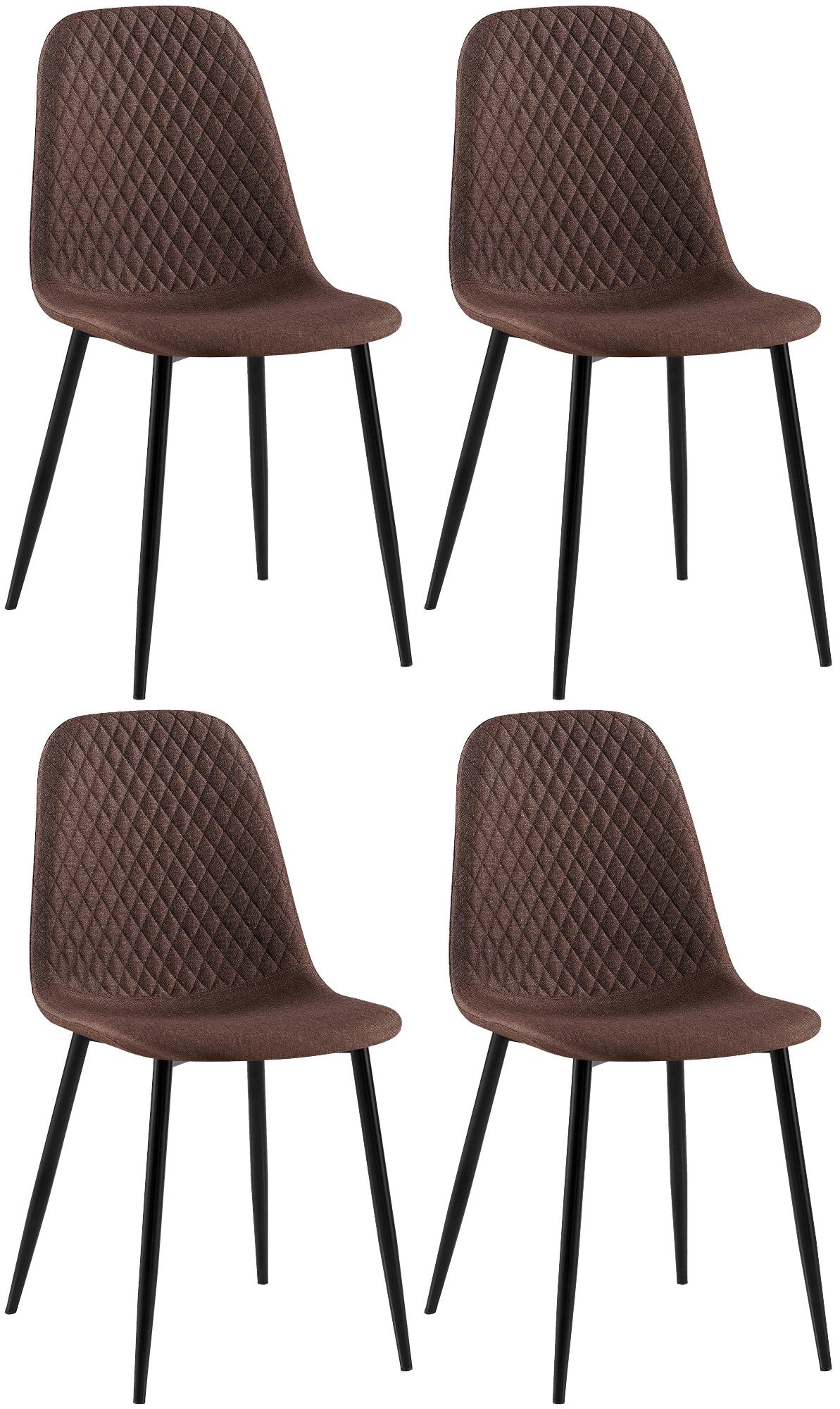 Set van 4 Giverny-stoelen