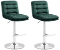 2er Set Barhocker Damar Samt