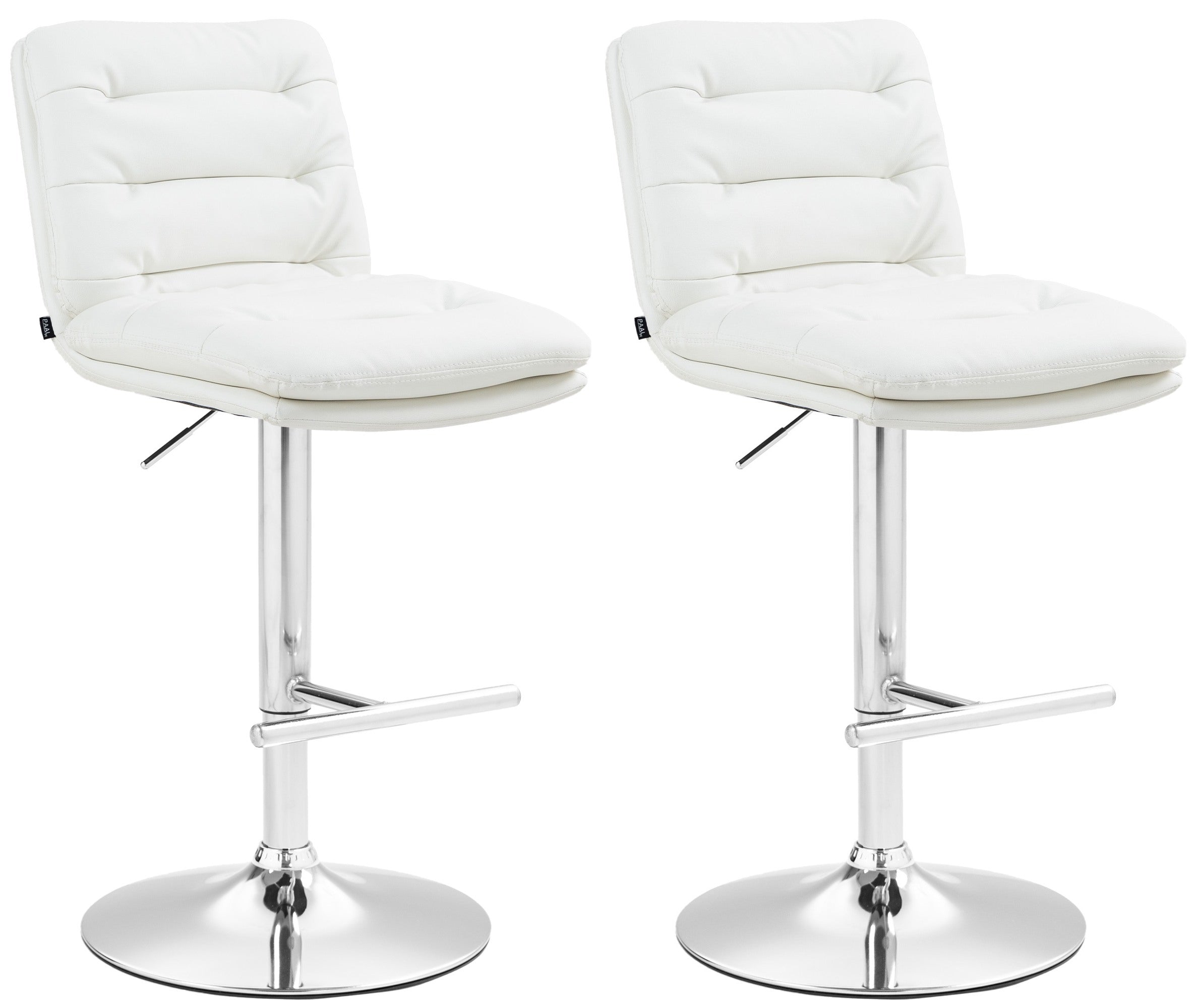 Set van 2 barkrukken Damar kunstleer