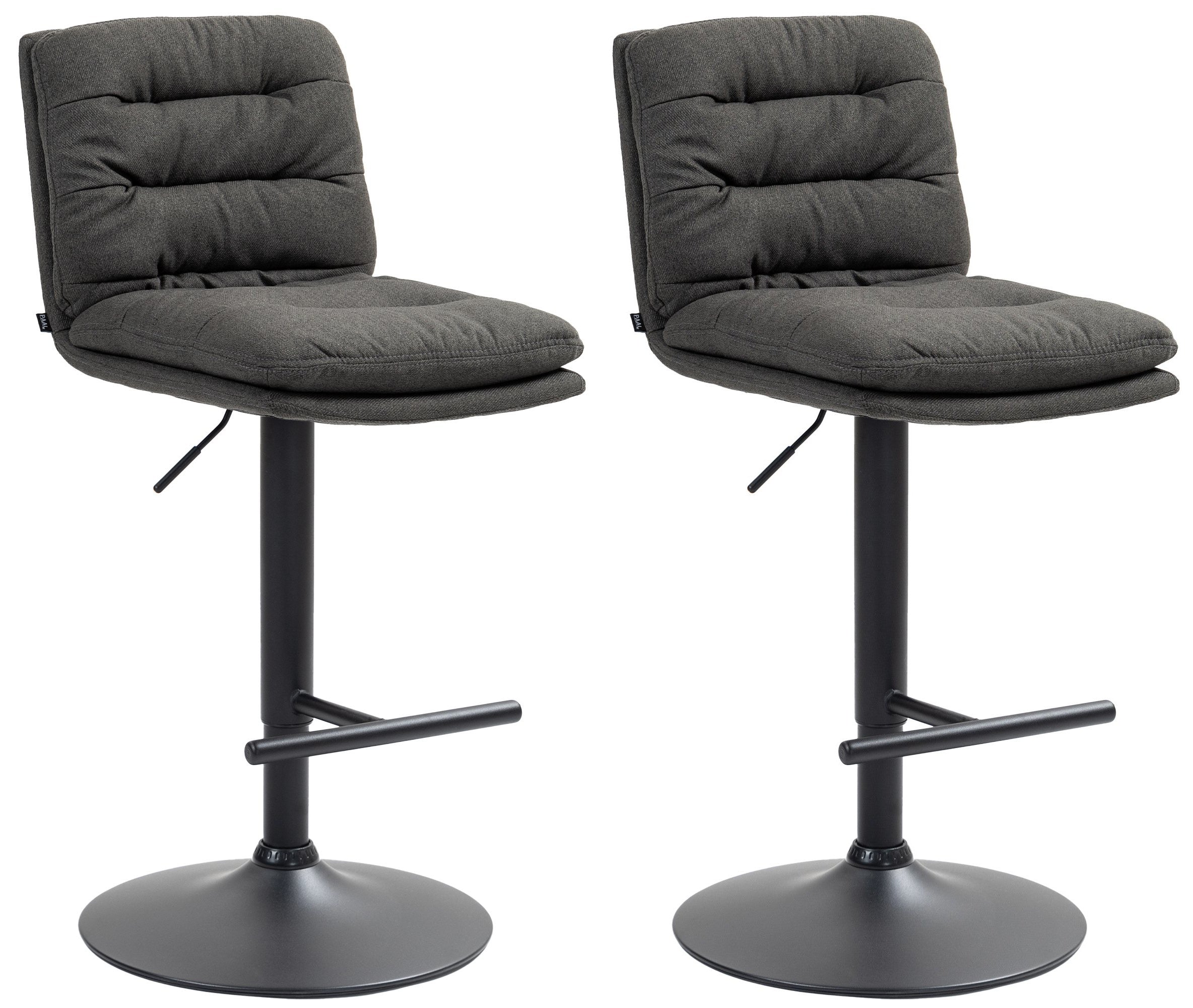 Set van 2 barkrukken Damar stof