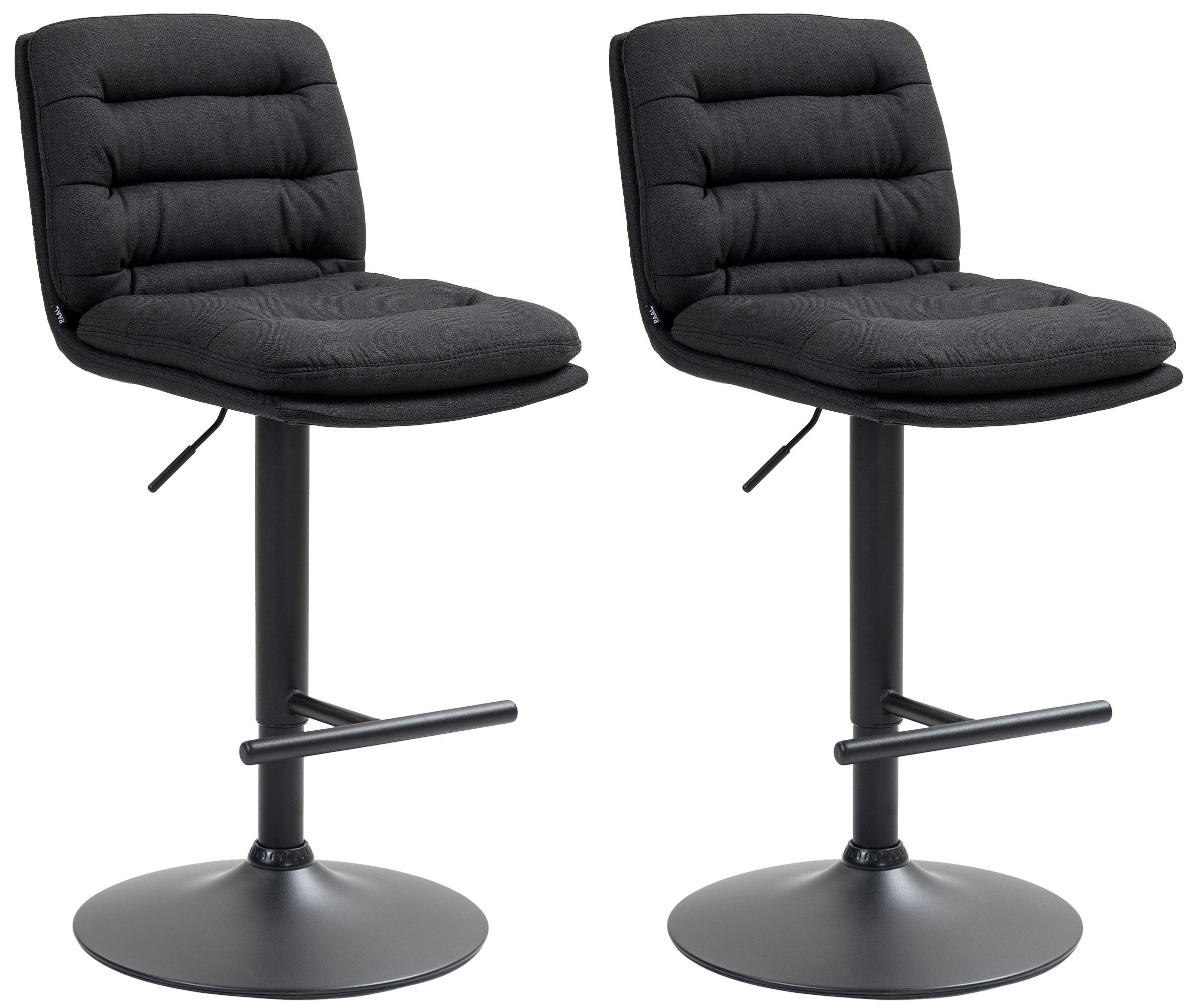 Set van 2 barkrukken Damar stof