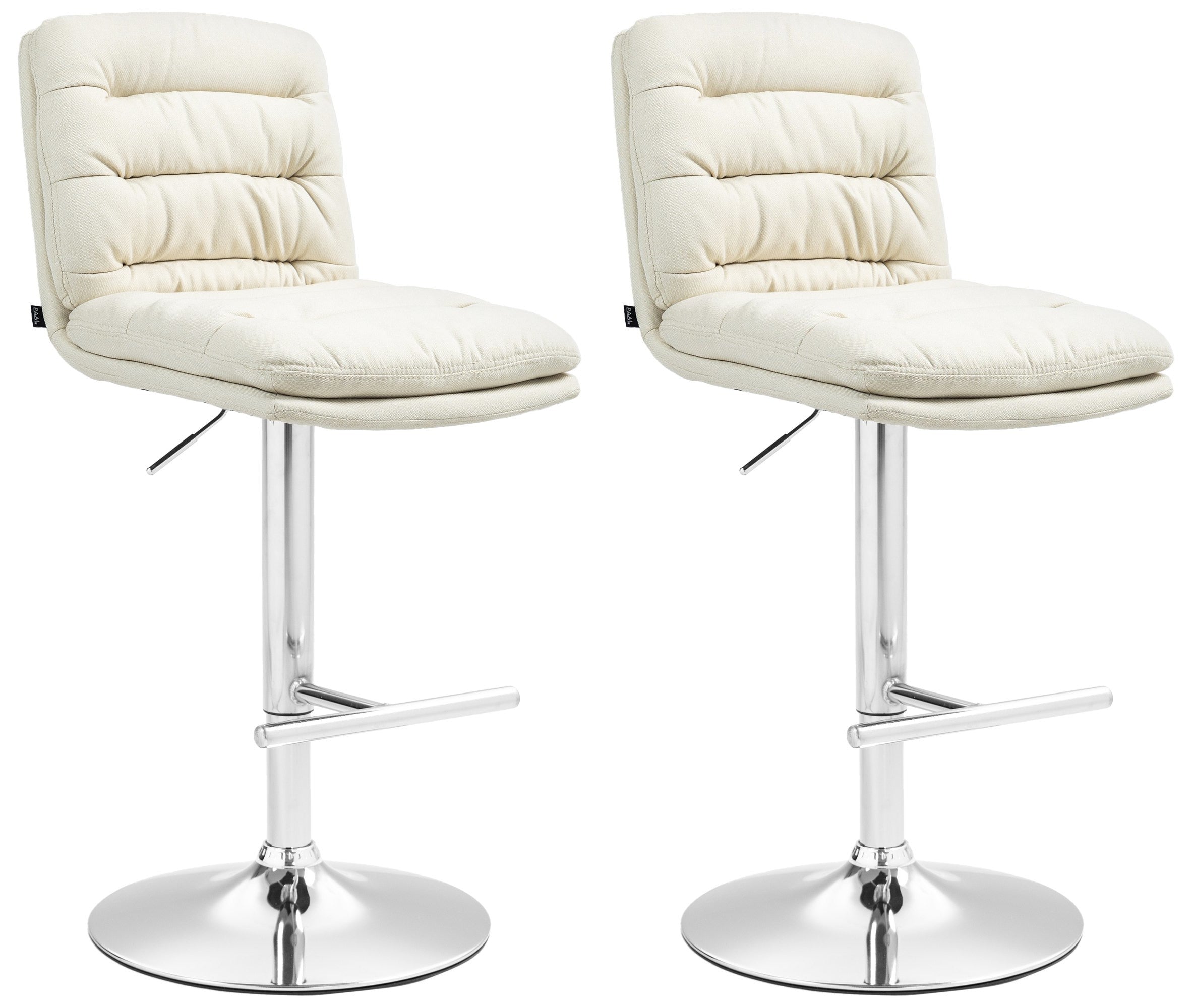 Set van 2 barkrukken Damar stof