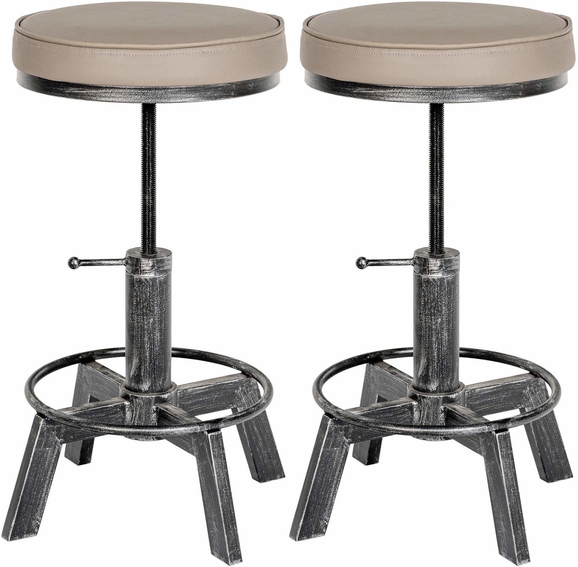 Set van 2 krukjes Destin
