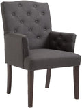 Chesterfield-style Sugar dining chair