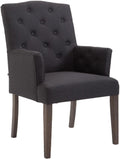 Chesterfield-style Sugar dining chair