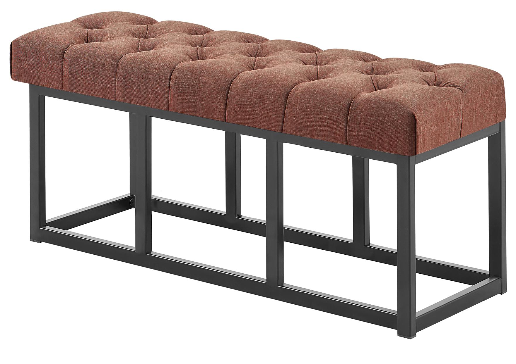 Bench Amun fabric black