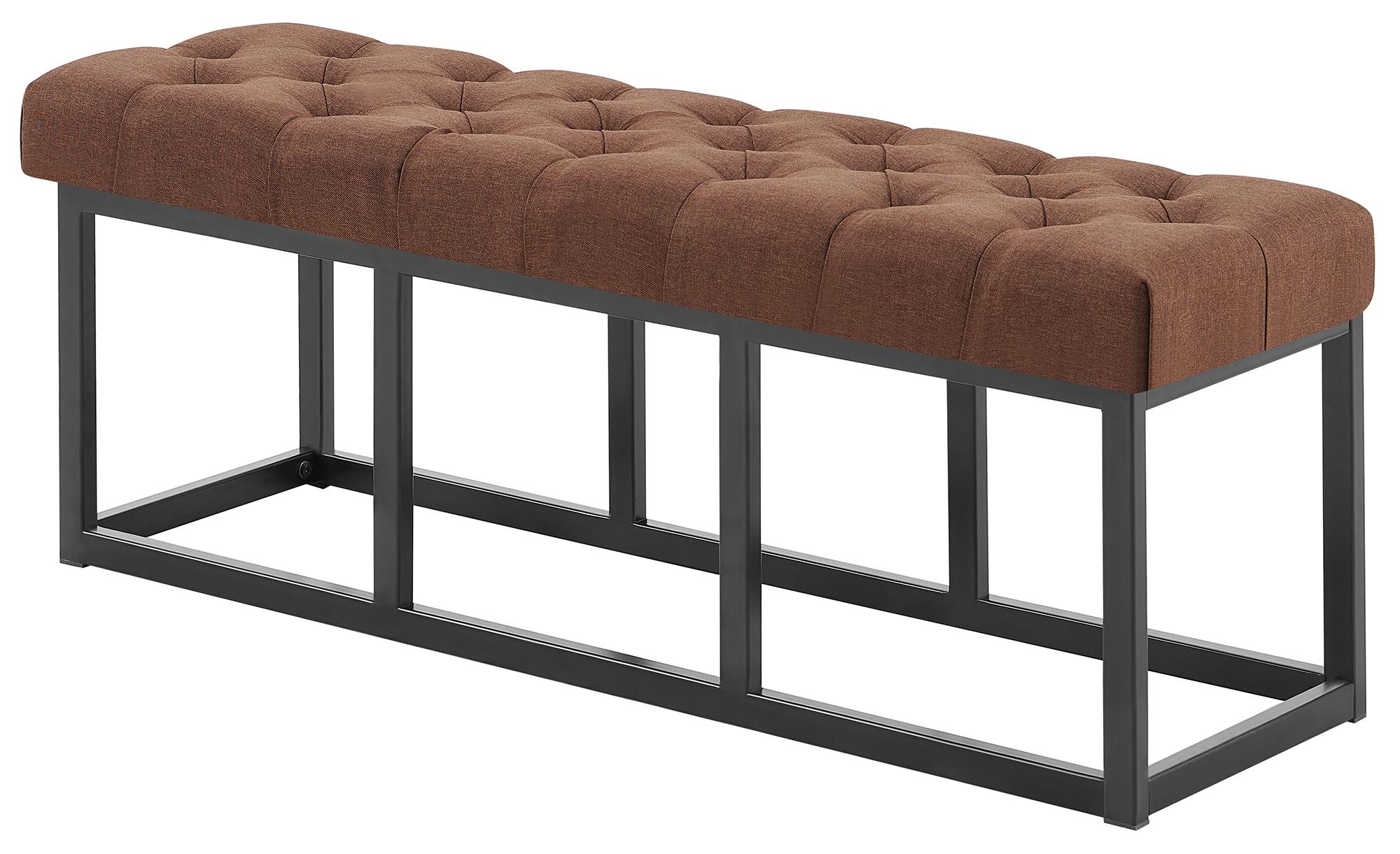 Bench Amun fabric black