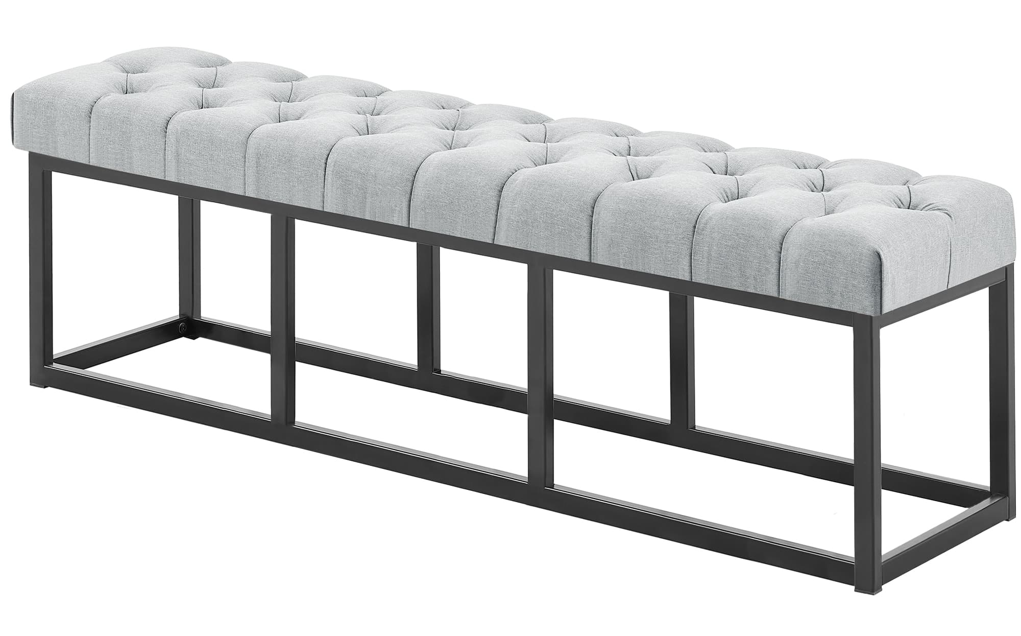 Bench Amun fabric black