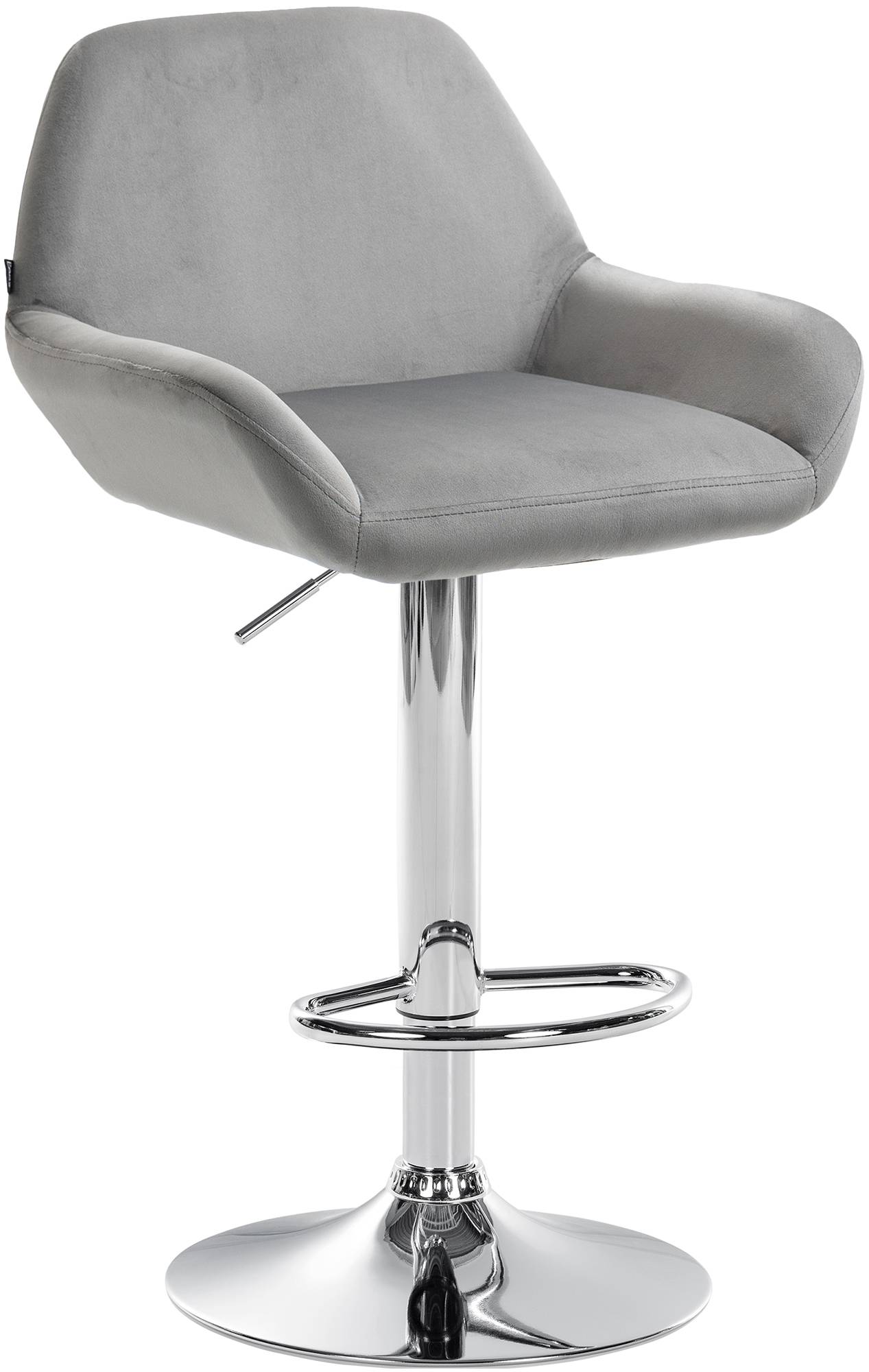 Bar stool Braga velvet