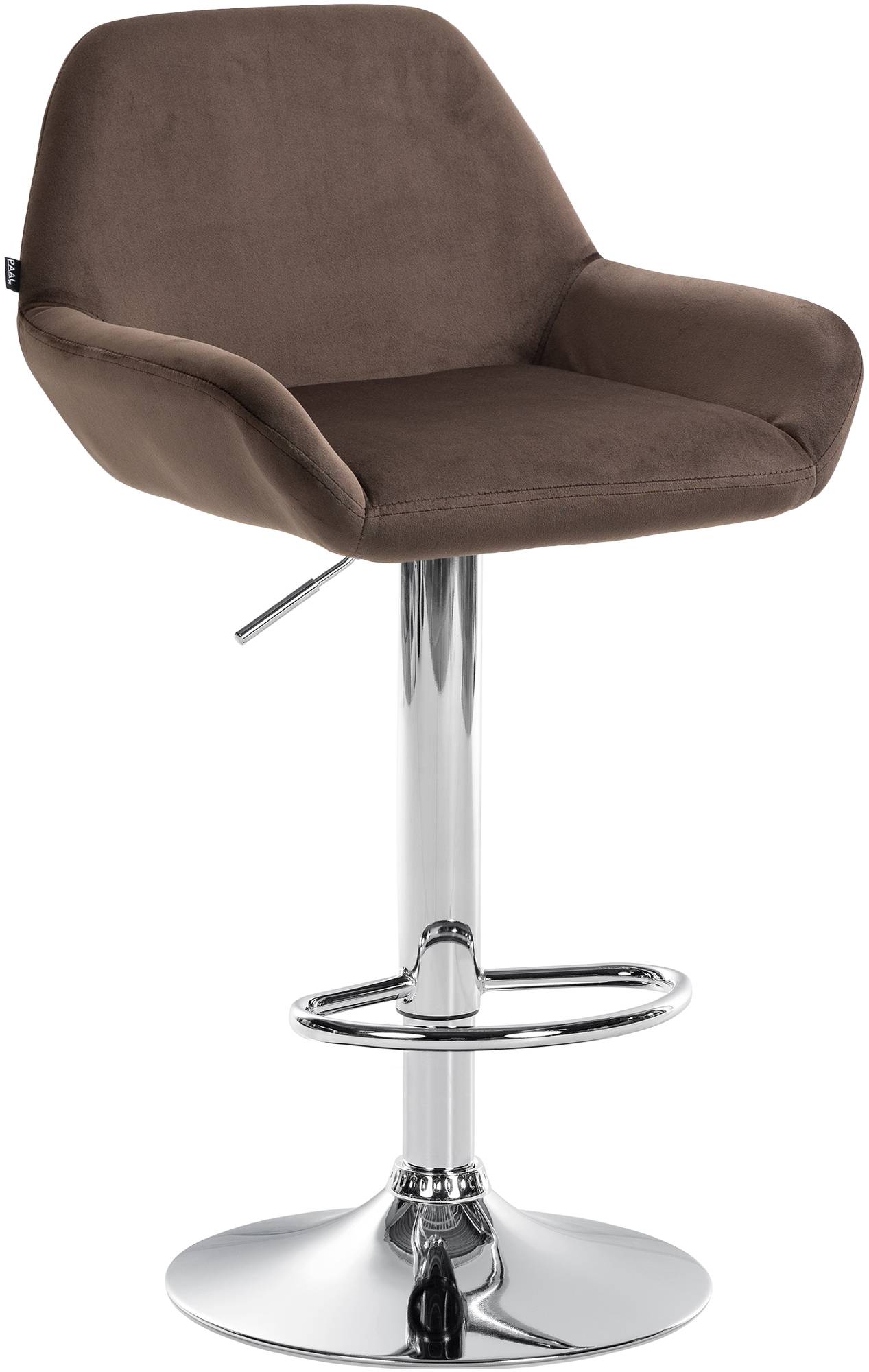Bar stool Braga velvet