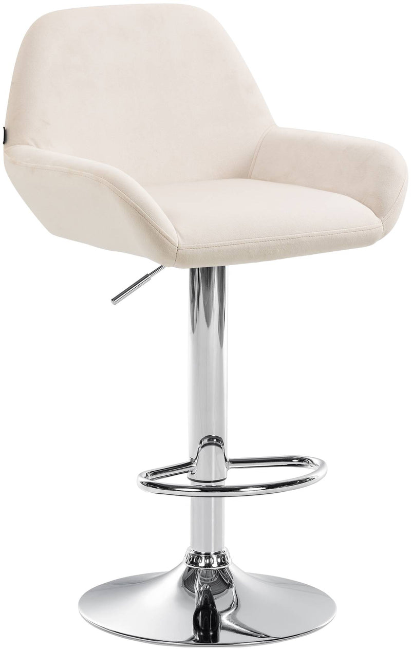 Bar stool Braga velvet