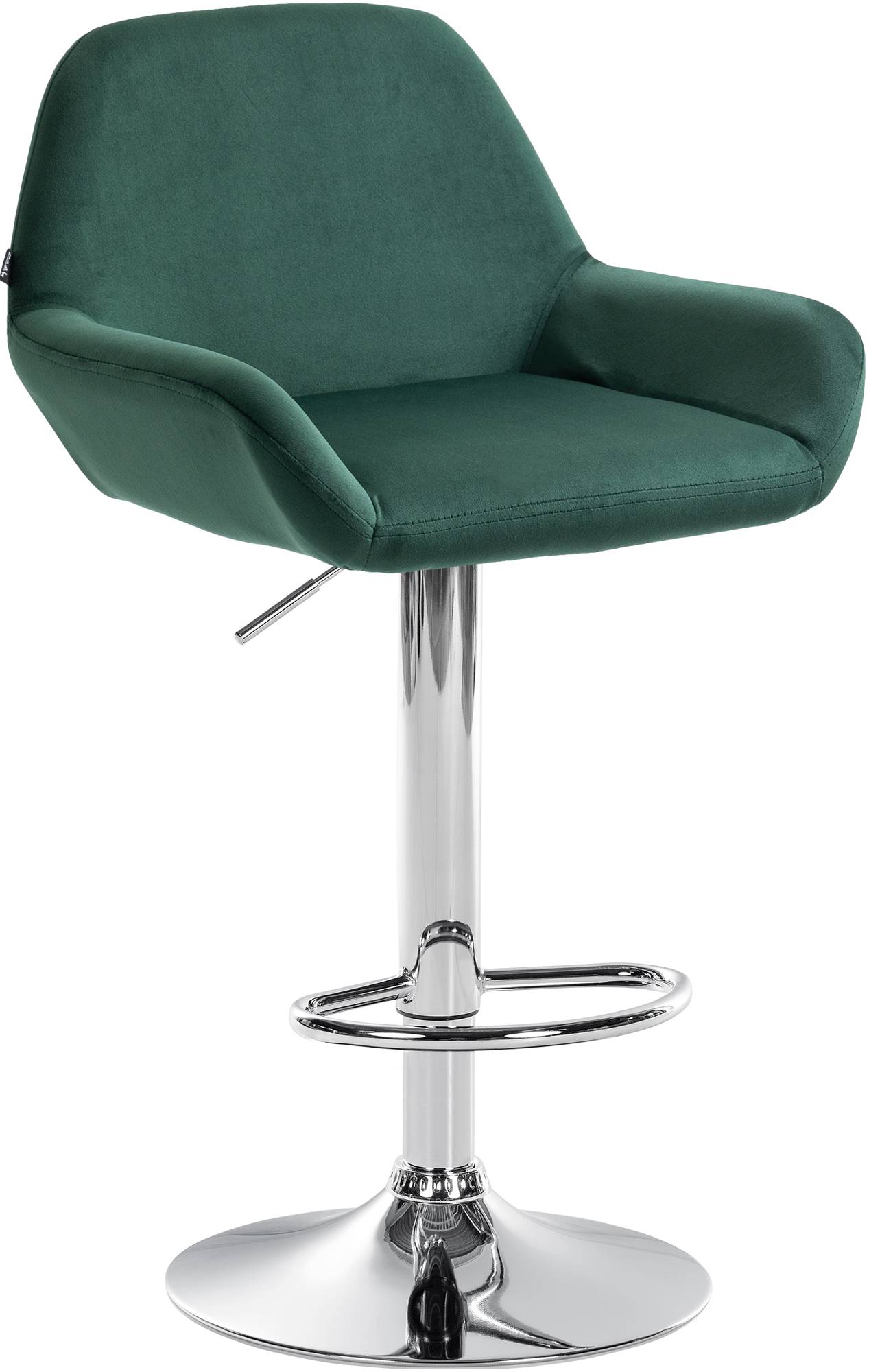 Bar stool Braga velvet