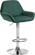 Bar stool Braga velvet