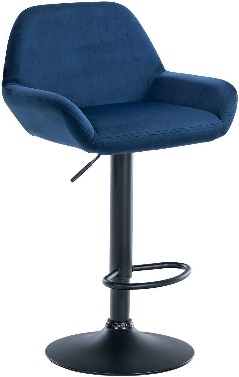 Bar stool Braga velvet