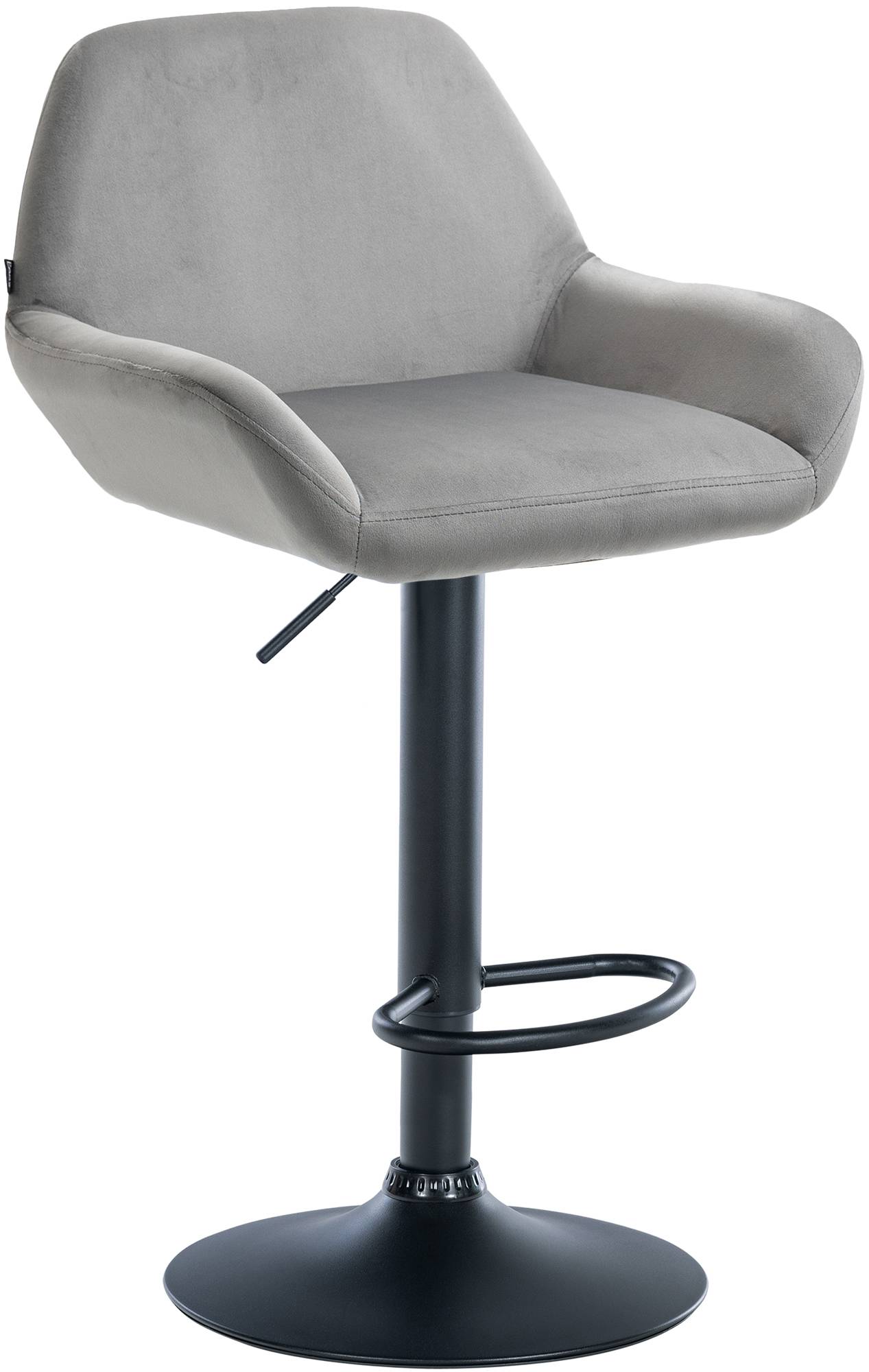 Bar stool Braga velvet
