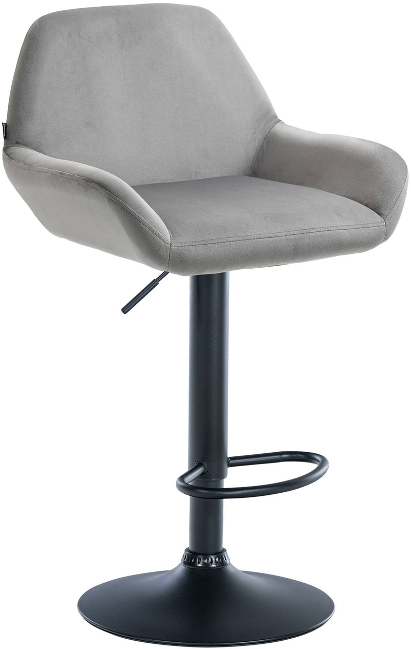 Bar stool Braga velvet