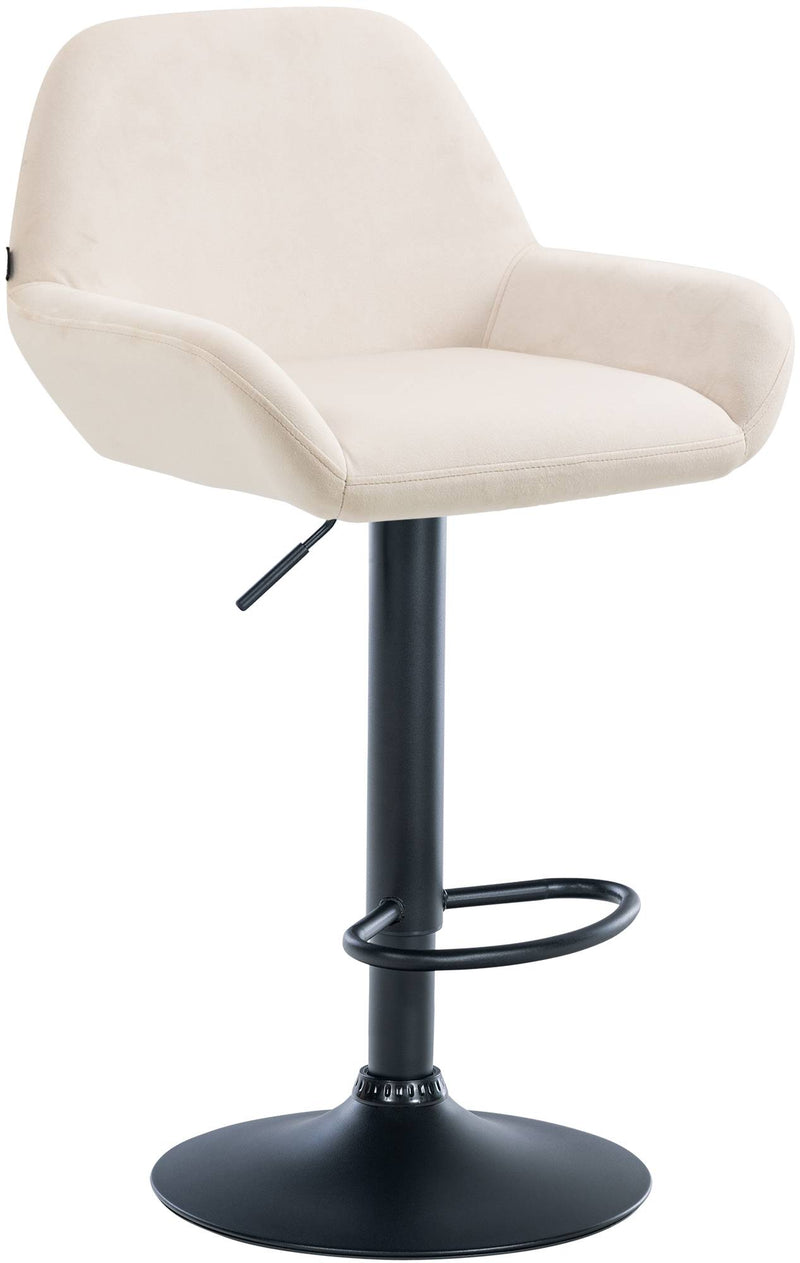Bar stool Braga velvet
