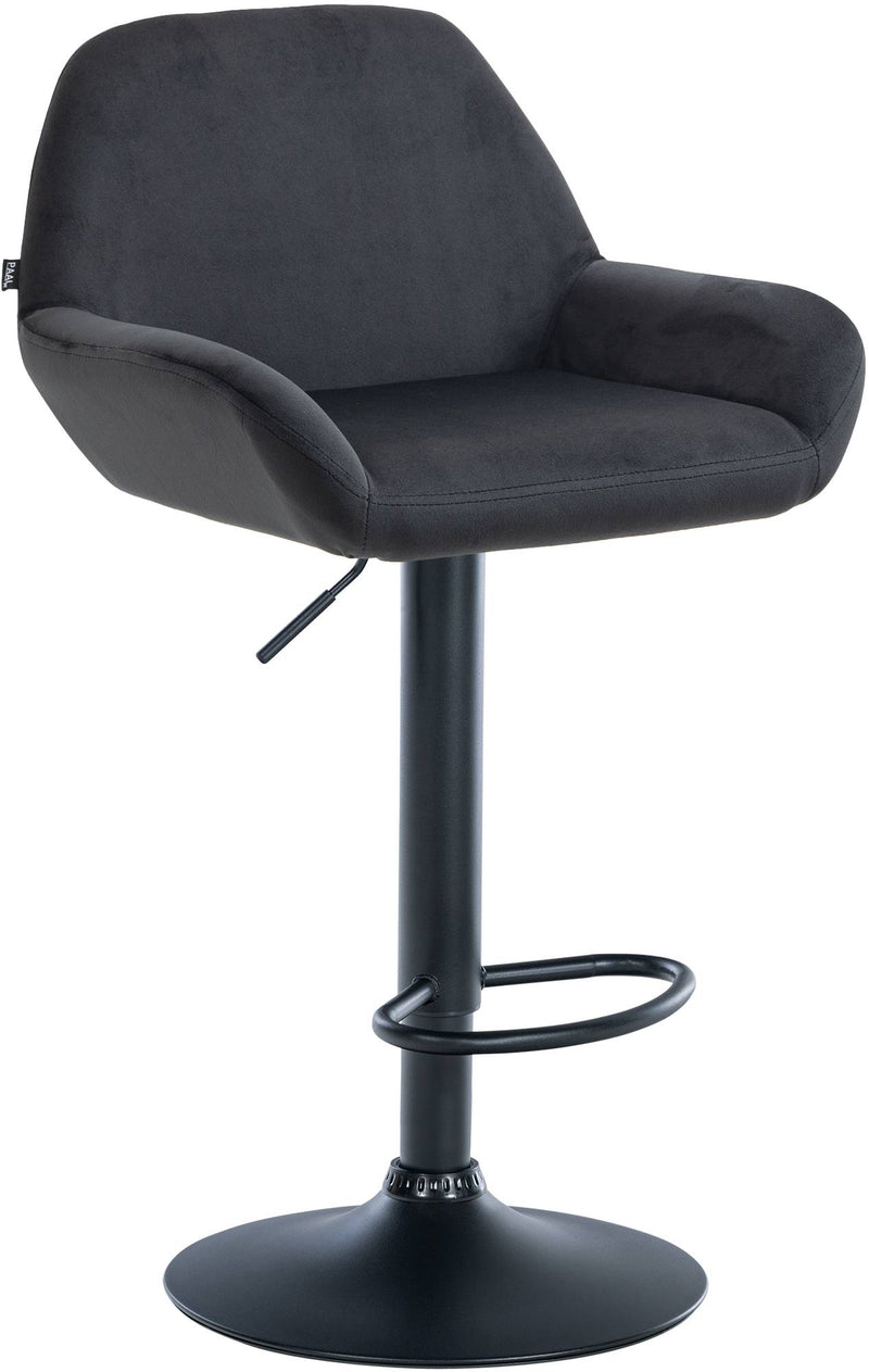 Bar stool Braga velvet