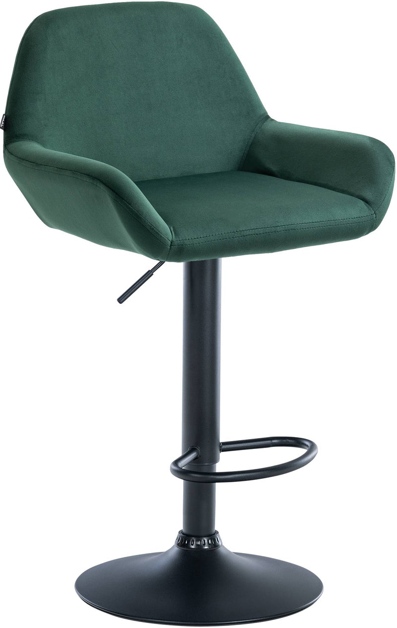 Bar stool Braga velvet
