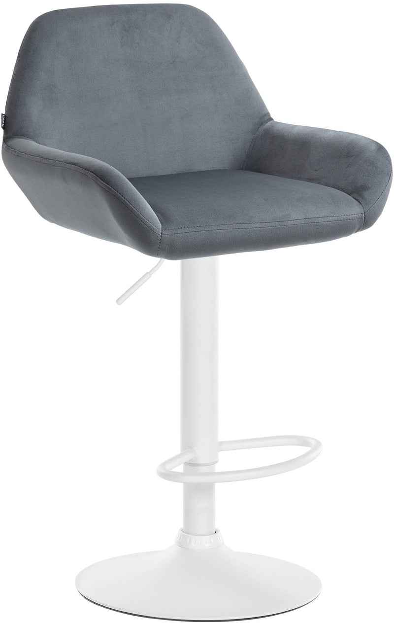 Bar stool Braga velvet