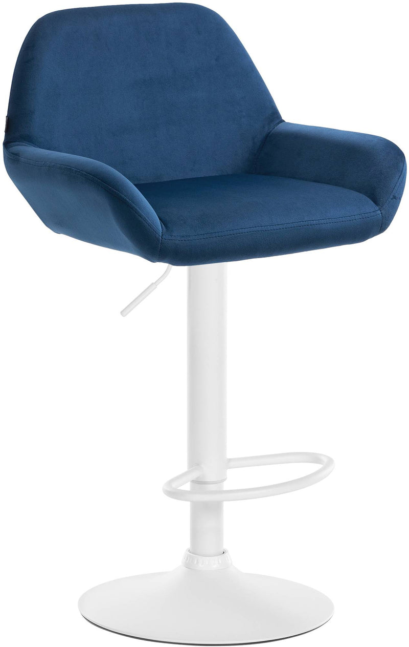Bar stool Braga velvet