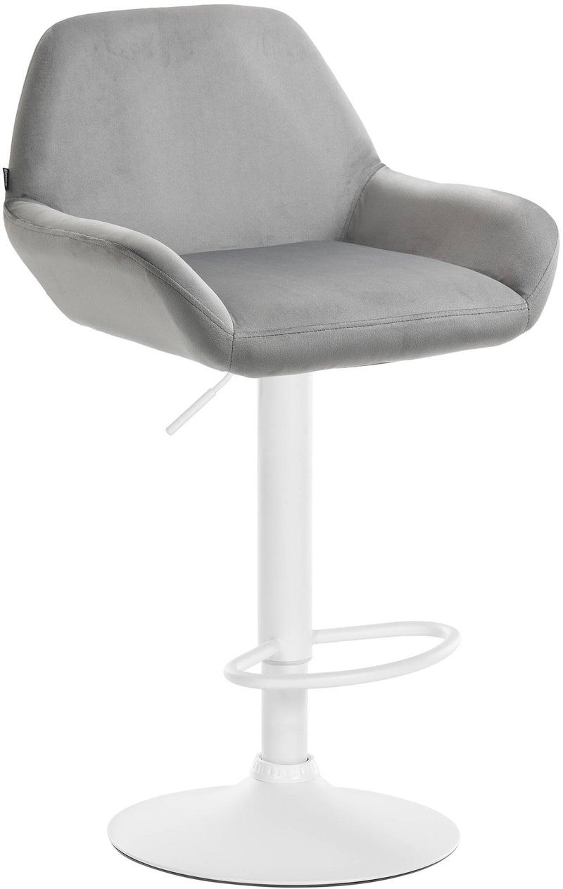 Bar stool Braga velvet