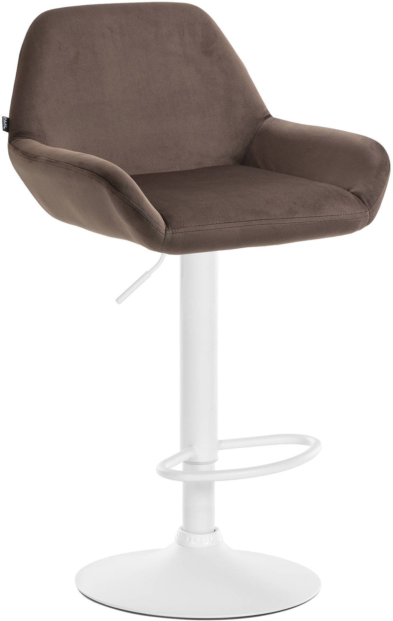Bar stool Braga velvet